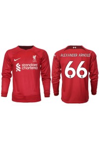 Liverpool Alexander-Arnold #66 Fotballdrakt Hjemme Klær 2022-23 Lange ermer